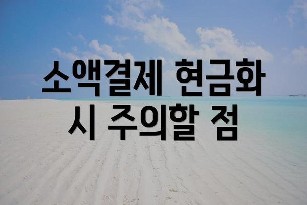 소액결제 현금화 시 주의할 점