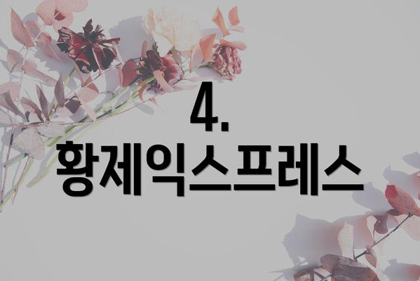4. 황제익스프레스