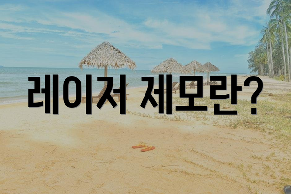 레이저 제모란?