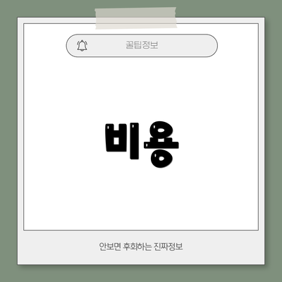 비용