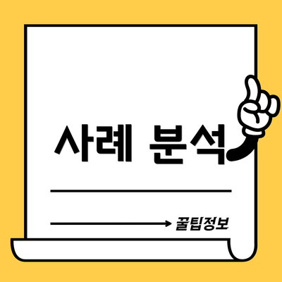 사례 분석