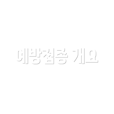 예방접종 개요