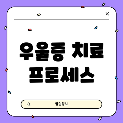 우울증 치료 프로세스